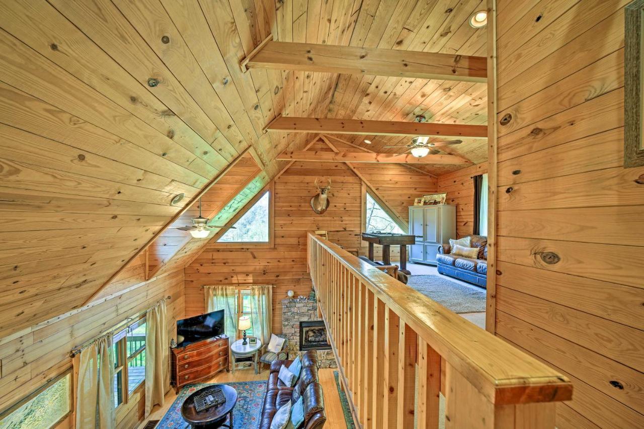 Creekside Bryson City Cabin With Private Hot Tub Экстерьер фото