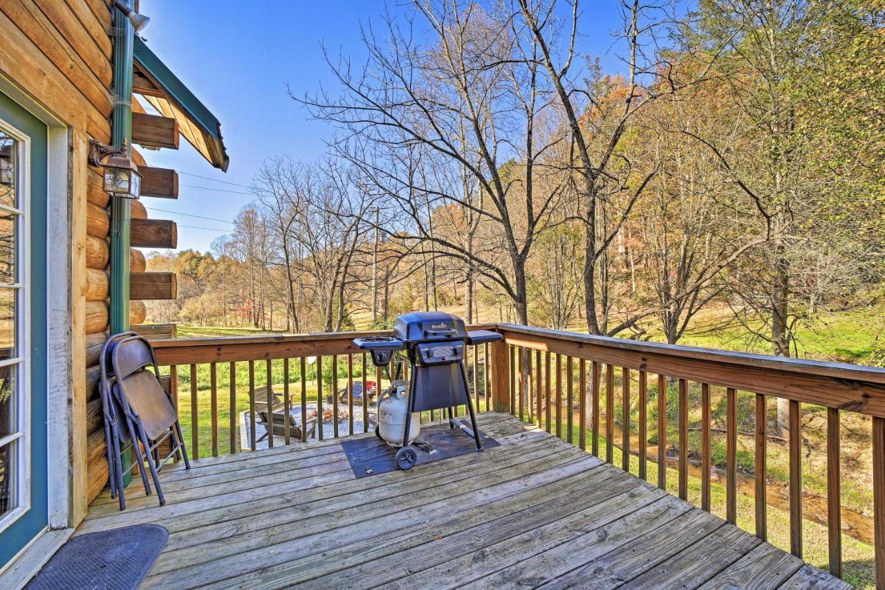 Creekside Bryson City Cabin With Private Hot Tub Экстерьер фото