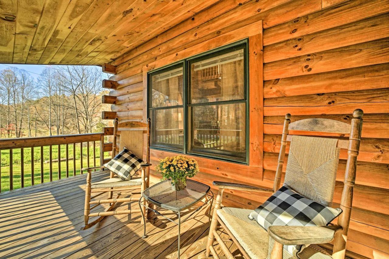 Creekside Bryson City Cabin With Private Hot Tub Экстерьер фото