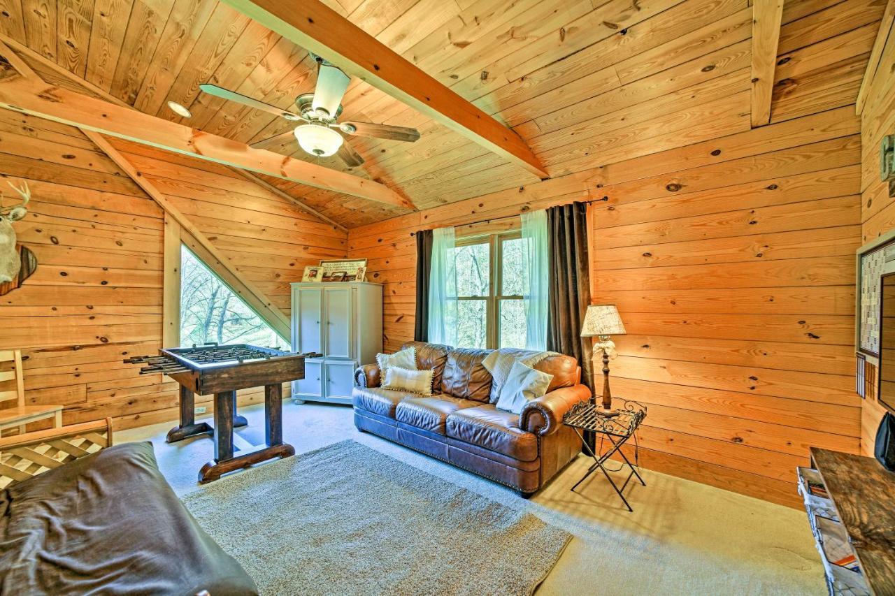 Creekside Bryson City Cabin With Private Hot Tub Экстерьер фото
