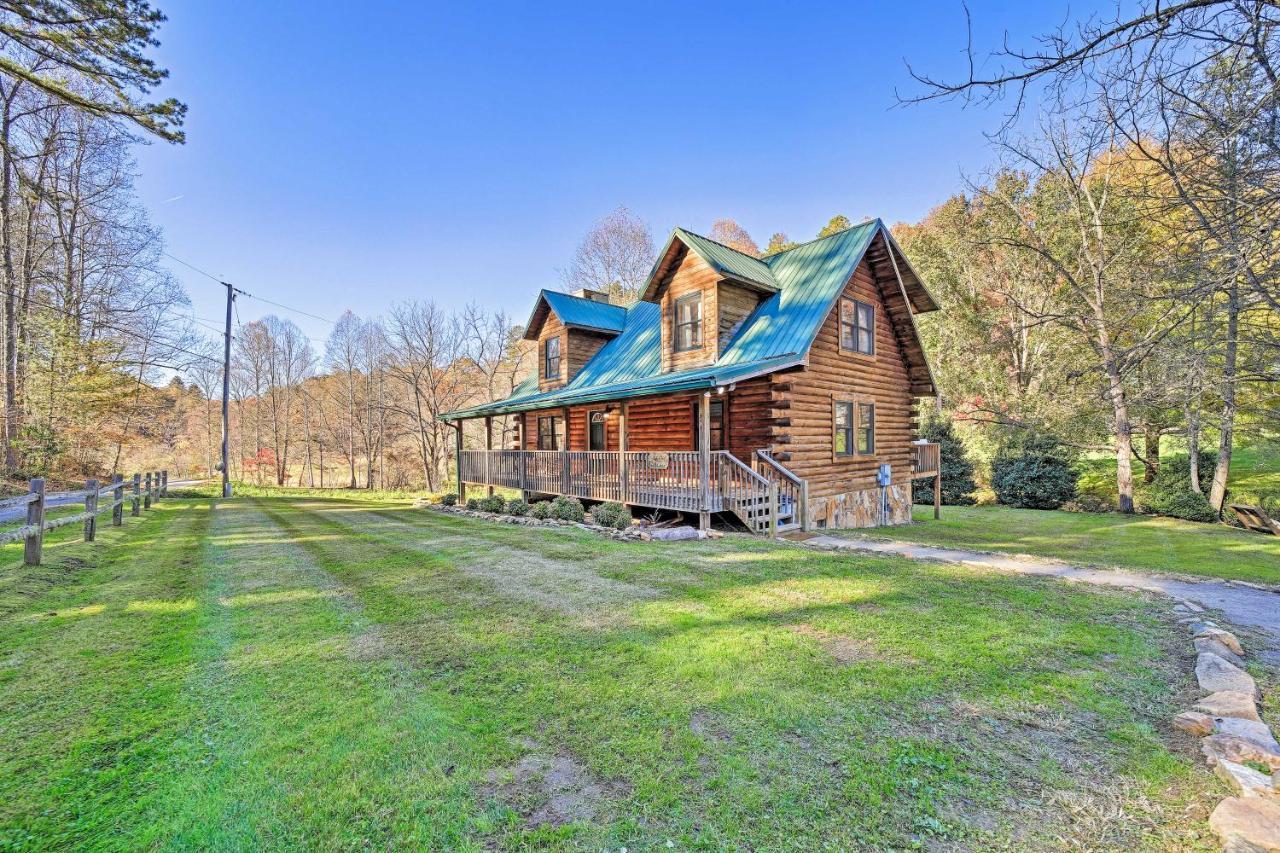 Creekside Bryson City Cabin With Private Hot Tub Экстерьер фото