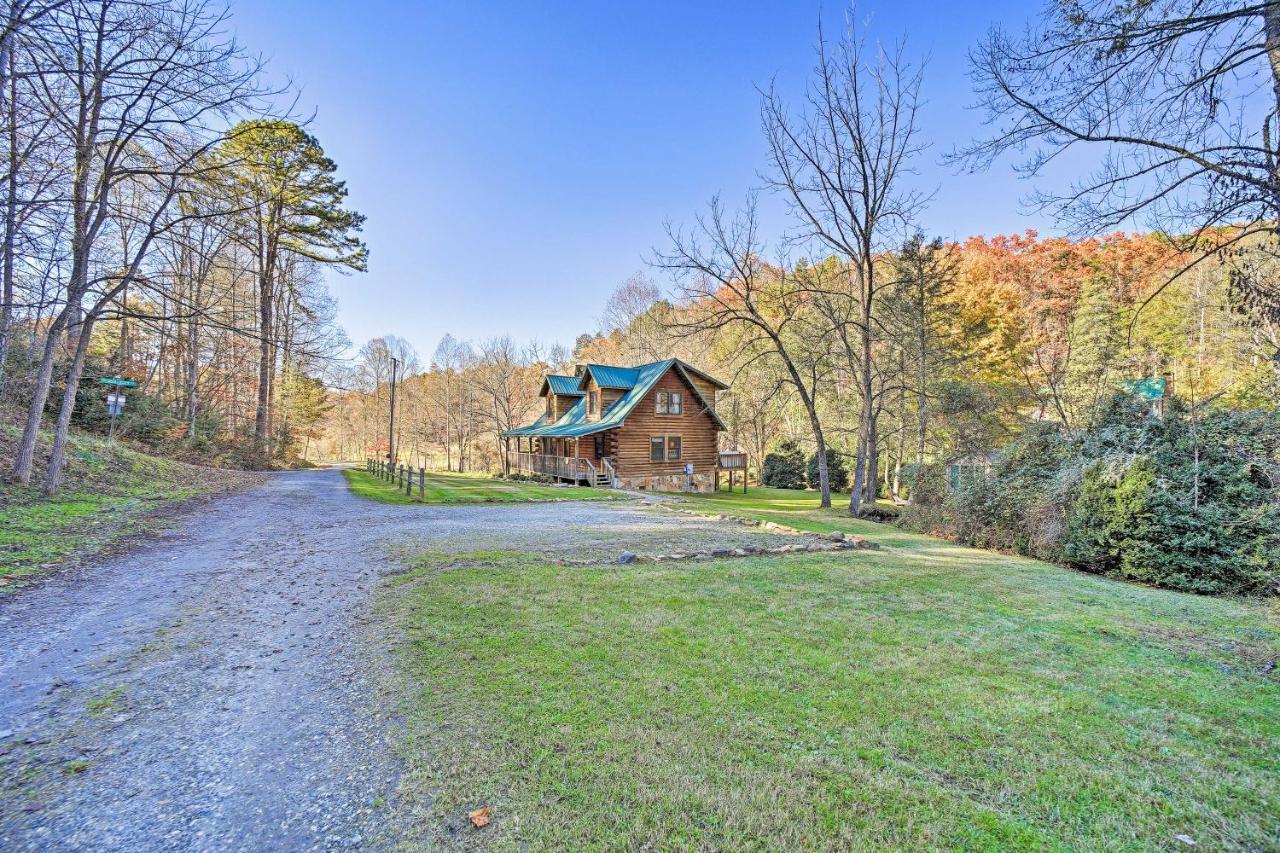 Creekside Bryson City Cabin With Private Hot Tub Экстерьер фото
