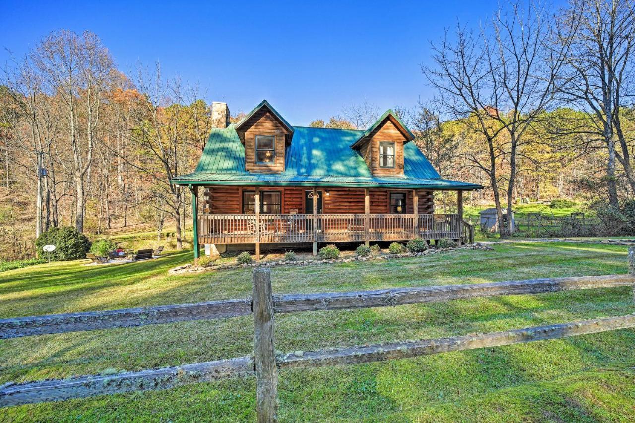 Creekside Bryson City Cabin With Private Hot Tub Экстерьер фото